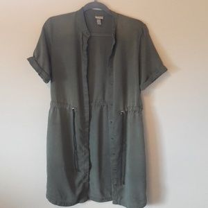 Olive casual dress
